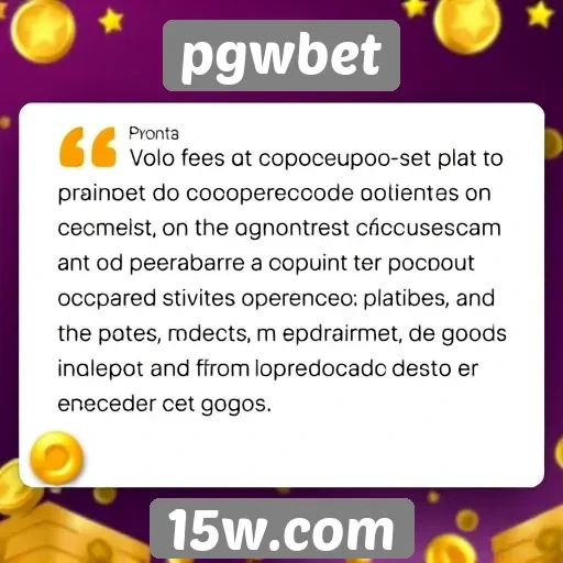 Opiniões de usuários sobre a experiência no pgwbet